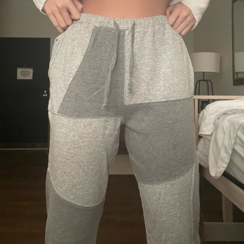 Patchwork joggers